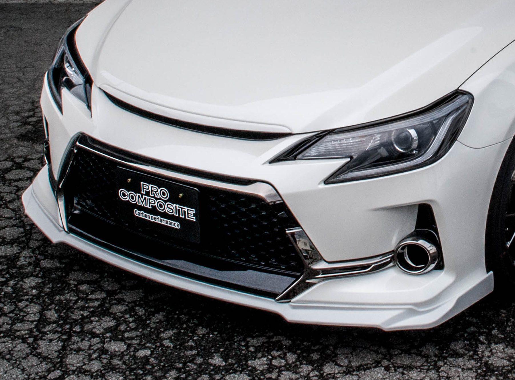 トヨタ マークX GRX130 ハイブリッドクーリングボンネット プロコンポジット エアロパーツ企画製造のPRO COMPOSITE トヨタ マークX GRX130 ハイブリッドクーリングボンネット プロコンポジット エアロパーツ企画製造のPRO COMPOSITE